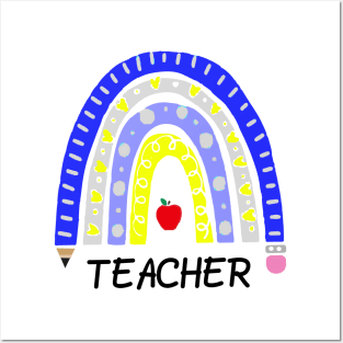 Rainbow Teacher Posters and Art